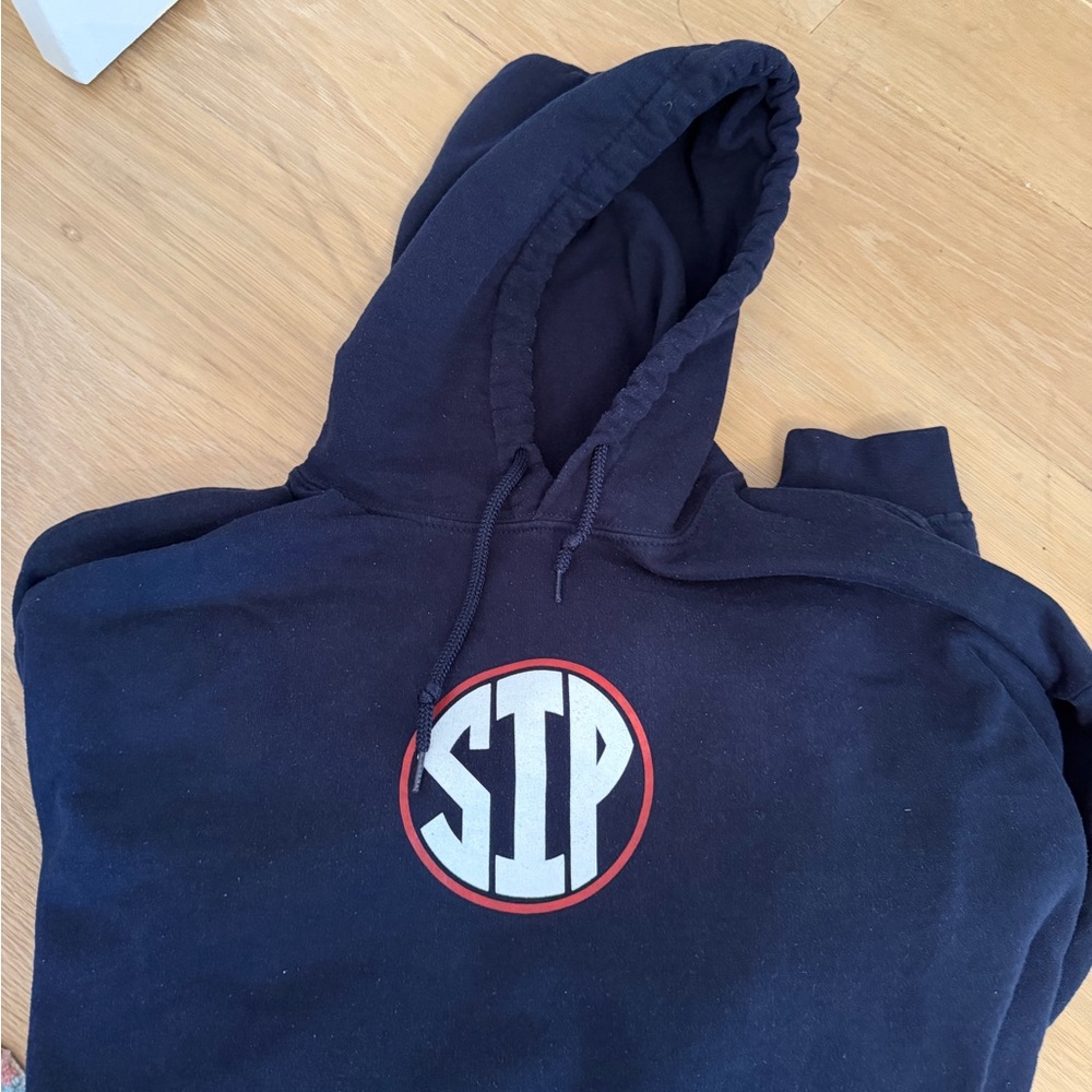 Navy Blue Hoodie with SIP Logo